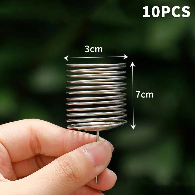 Stainless Steel Fertilizer Baskets Pack of 10 – Indoor Plants Fertilizer Basket Nixie A4