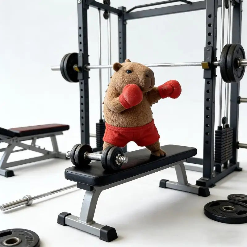 Mini Boxing Capybara Figurine | Cute PLA Collectible Desk Ornament Collectible Figurine Nixie