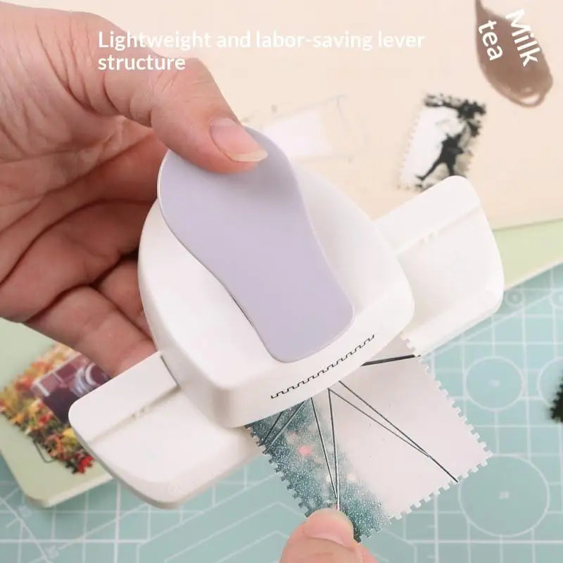 Decorative Edge Punch – Stamp & Seal Paper Trimmer for DIY Crafts Decorative Edge Punch Nixie