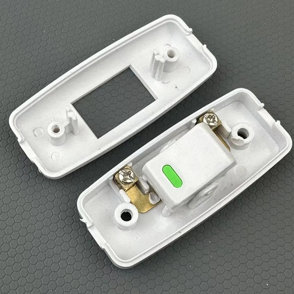 Boat Shape Inline ON/OFF Cord Switch for Table & Desk Lamps
