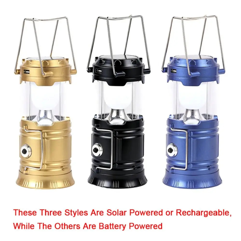 30-LED Collapsible Camping Lantern – Portable Tent Light