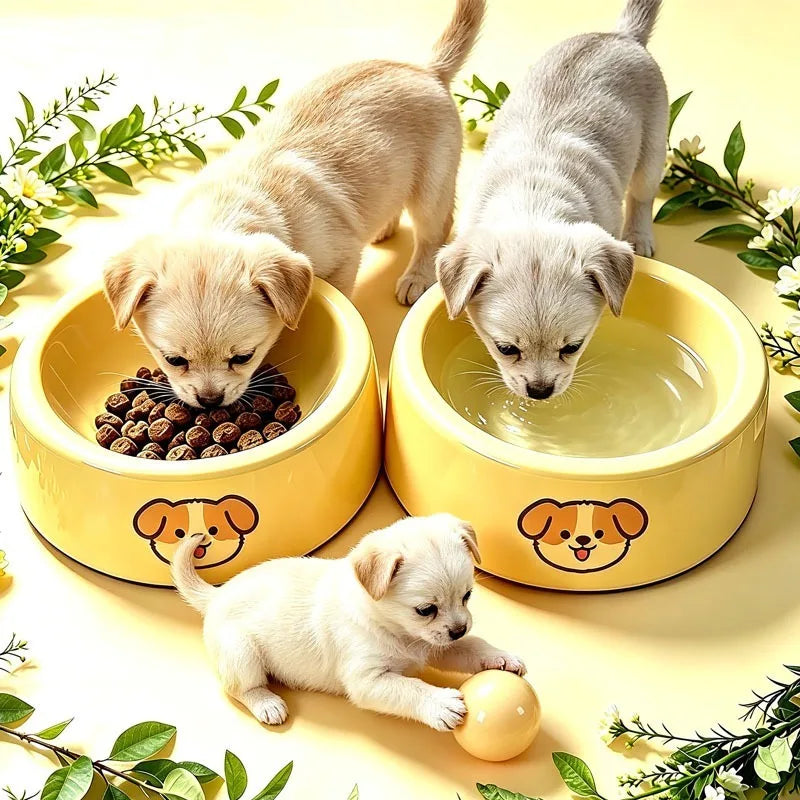 Non-Slip Anti-Tip Pet Bowl for Dogs & Cats | Nixie Pet Feeding Bowl Nixie