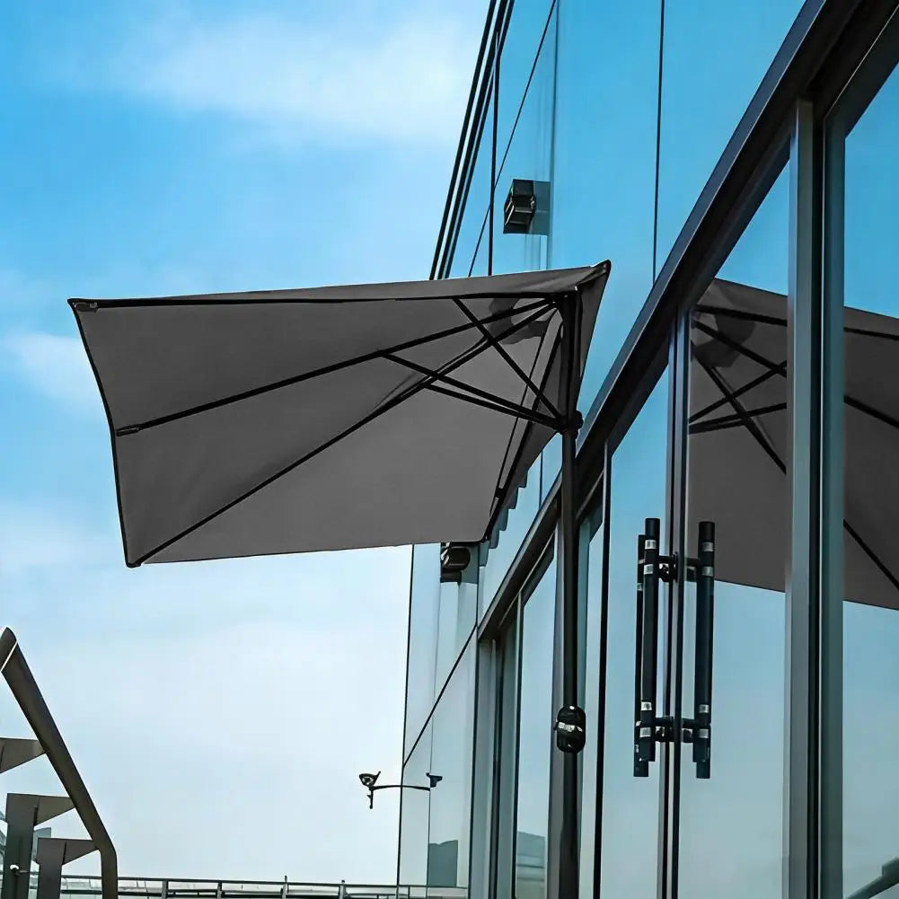 Semi-Circular Umbrella Replacement Canopy UV30+ Outdoor Shade Umbrella Replacement Canopy Nixie