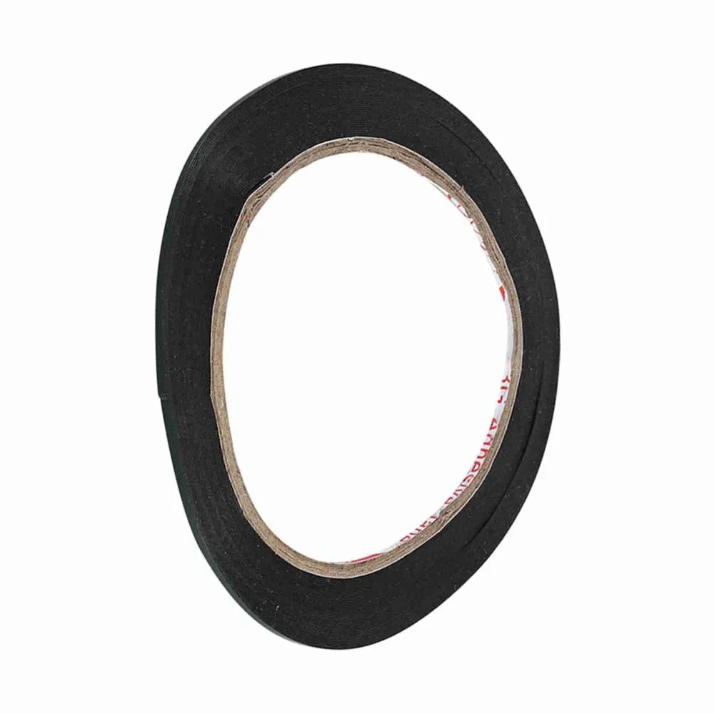 4-Pack Double Sided Foam Tape 2mm x 10M Black Adhesive Rolls Double Sided Foam Tape Nixie