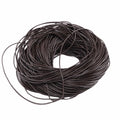 Black Genuine Leather Cord 1–6mm Round Thong for DIY Jewelry Leather Jewelry Cord Nixie Coffee 1.5mm-5m