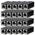 RJ45 Coupler Cat6 Cat5e Ethernet Extender Adapter 1000Mbps Ethernet Coupler Adapter Nixie RJ45 1 To 1 1pcs