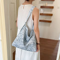 Korean Leopard Print Canvas Tote Bag – Large Capacity Women Canvas Tote Bag Nixie Leopard