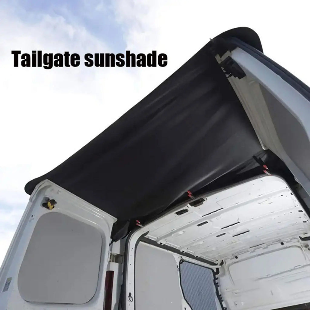 600D Waterproof RV Rear Barn Door Awning Cover | All-Season