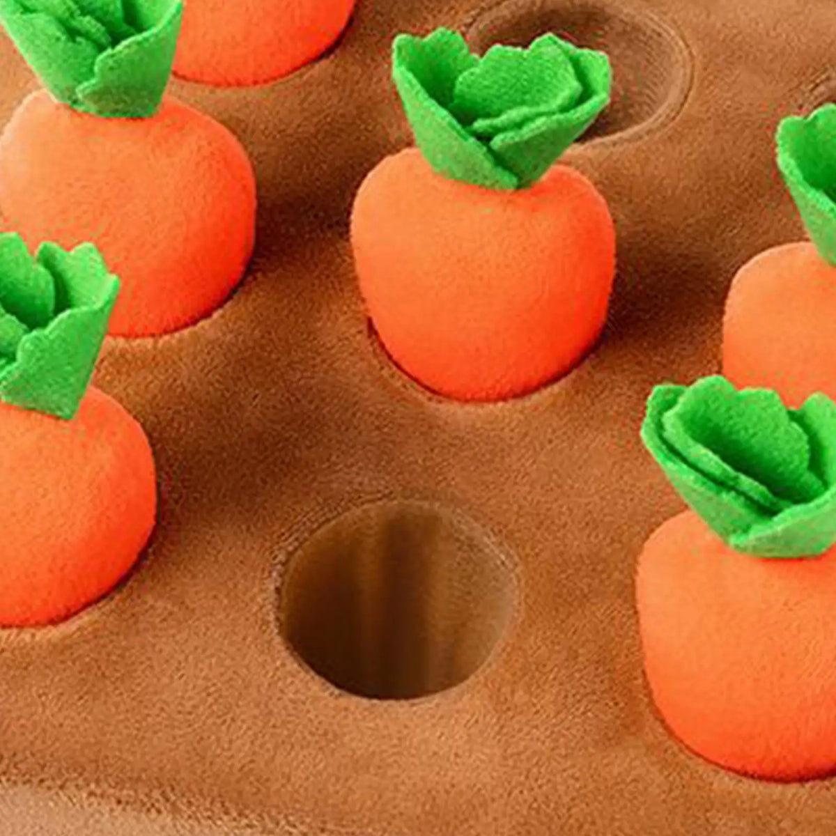 Dog Snuffle Mat Carrot Puzzle Interactive Nosework Toy