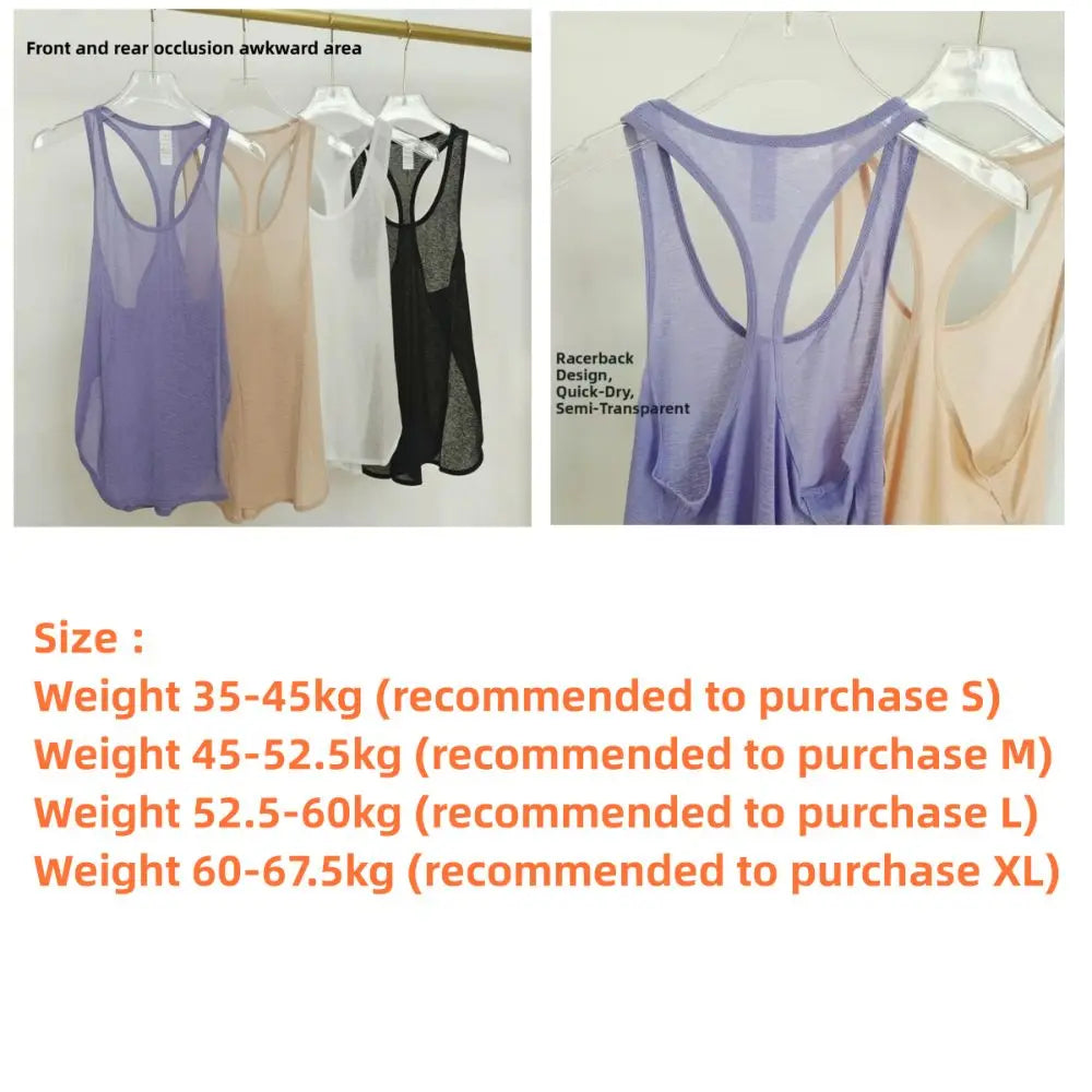 Women's Quick Dry Mesh Yoga Vest – Breathable Loose Gym Top Yoga Tank Top Nixie