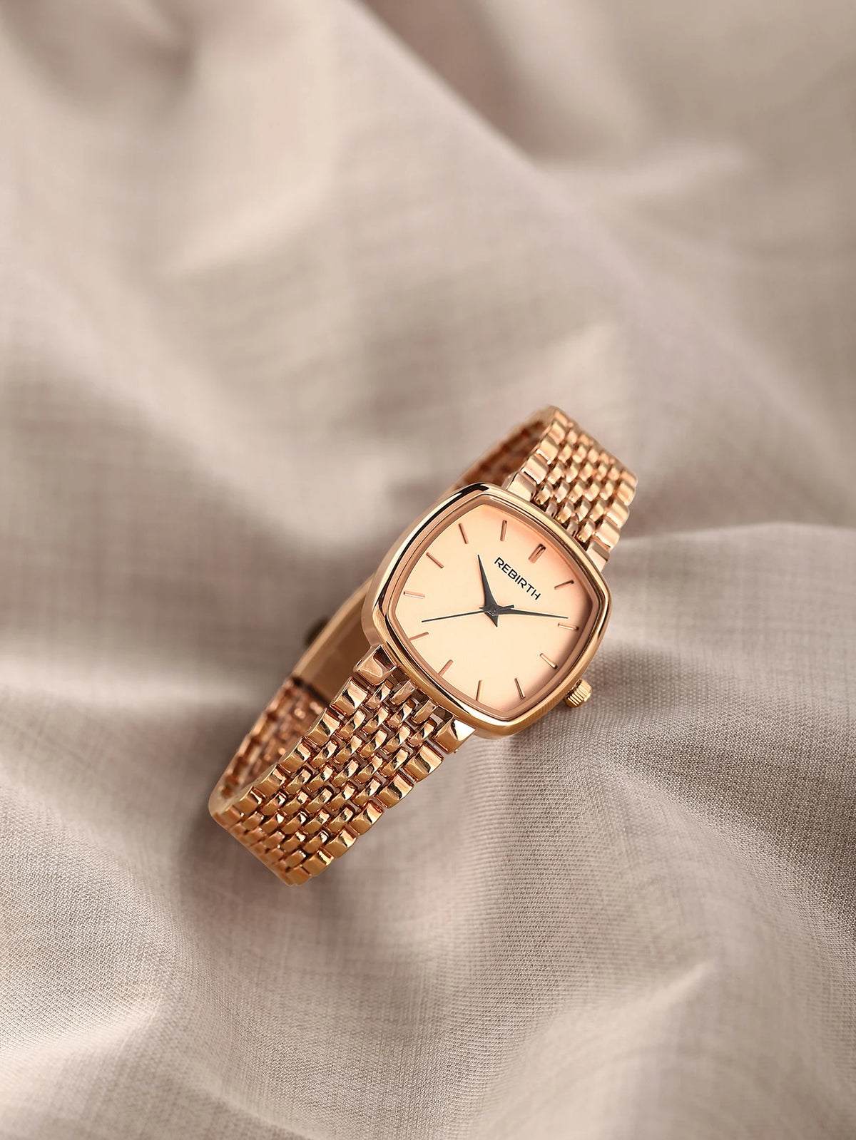 REBIRTH Women's Quartz Watch – Light Luxury Casual Style Women's Quartz Watch Nixie