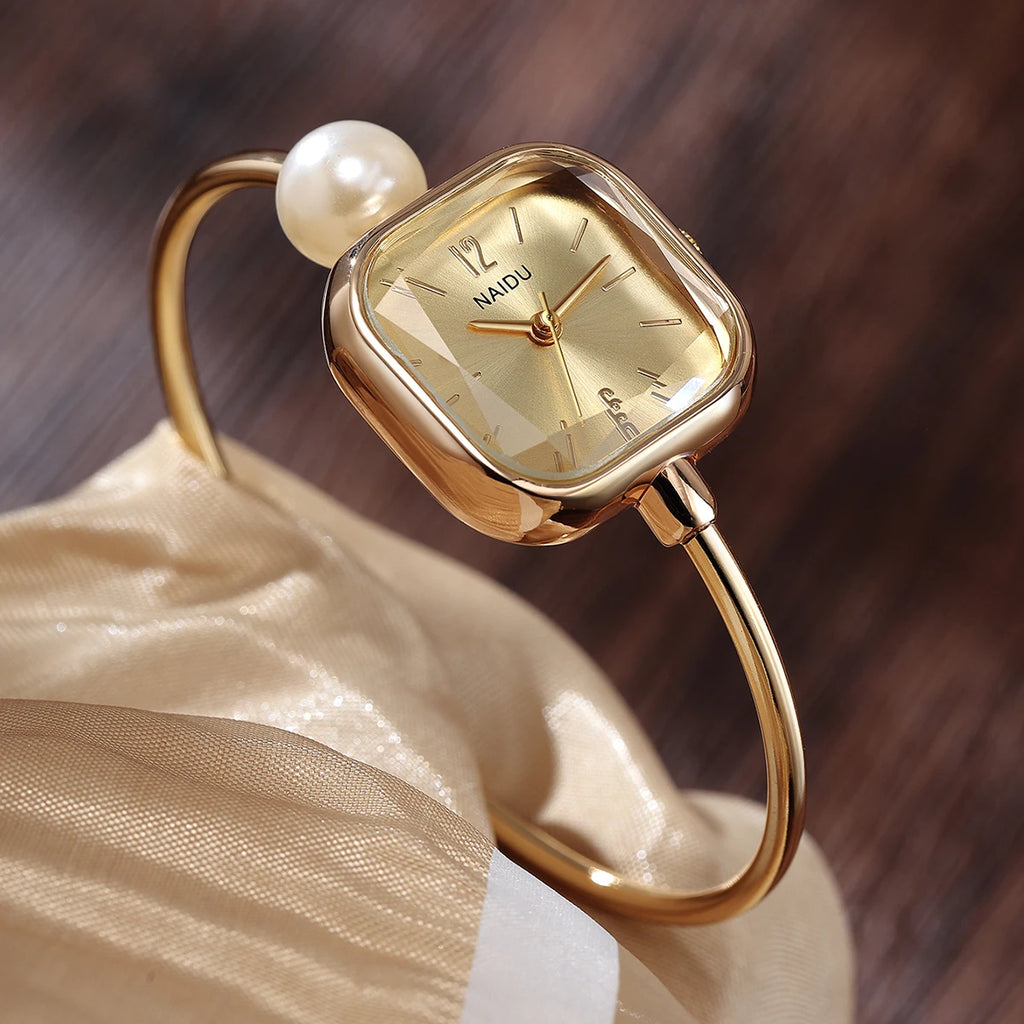 Women's Retro Quartz Wristwatch – Simple Versatile Daily Wear Women's Wristwatch Nixie
