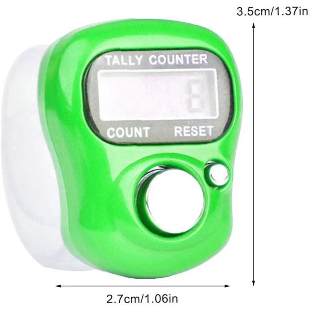 LED Digital Finger Tally Counter Wearable Ring – Easy Count Digital Tally Counter Nixie