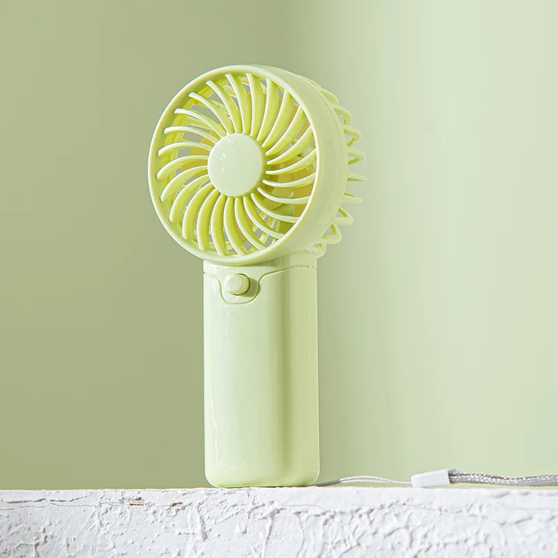 Handheld Mini Fan with Wristband – Portable Desktop Fan Handheld Mini Fan Nixie