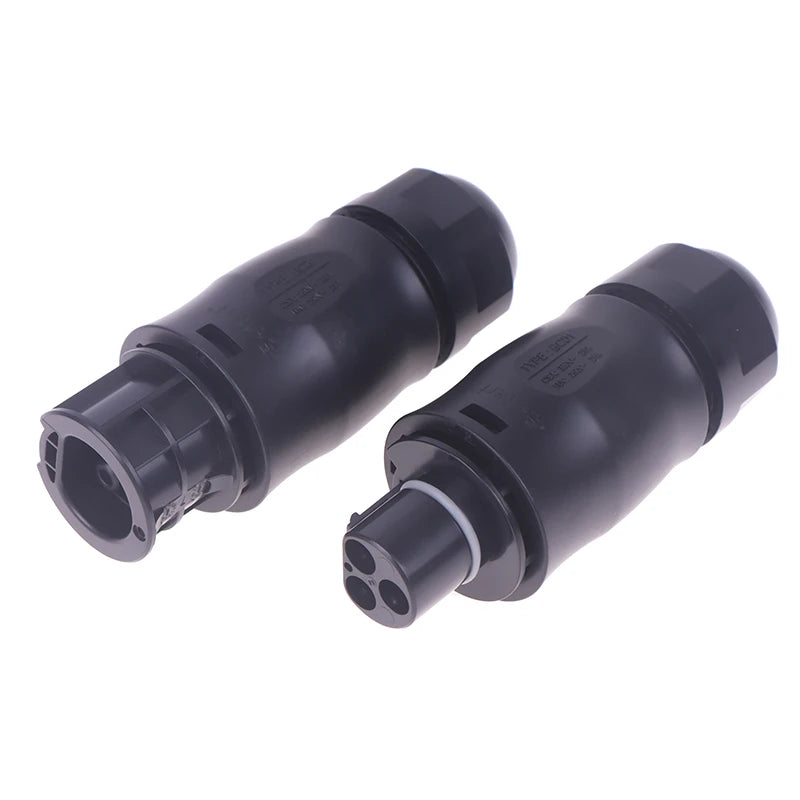 BC01 IP68 3-Pin AC Connector for Solar Micro Inverter PV Setup Solar AC Connector Nixie