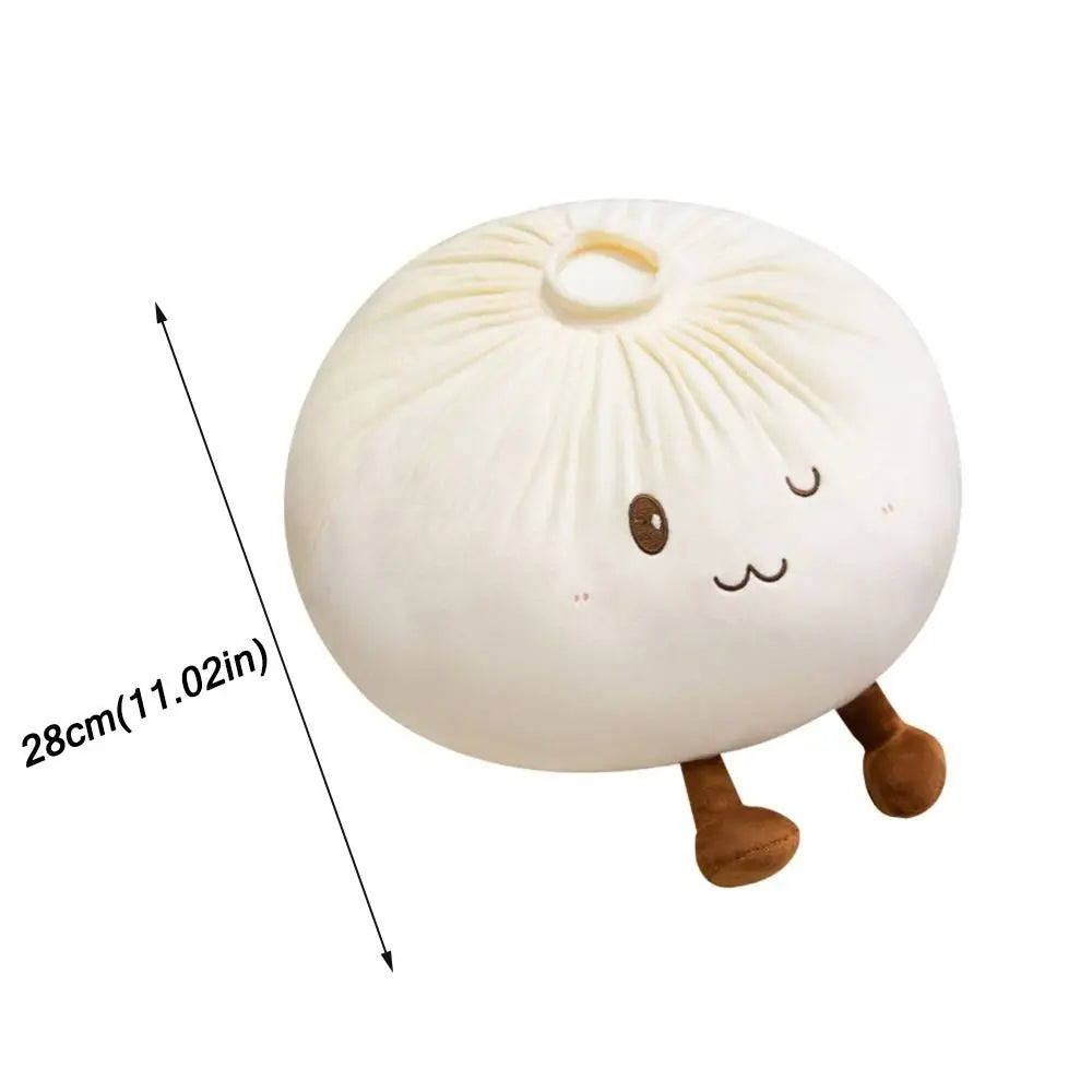 Steamed Bun Dumpling Plush Pillow – Soft Kawaii Stuffed Toy Plush Stuffed Pillow Nixie