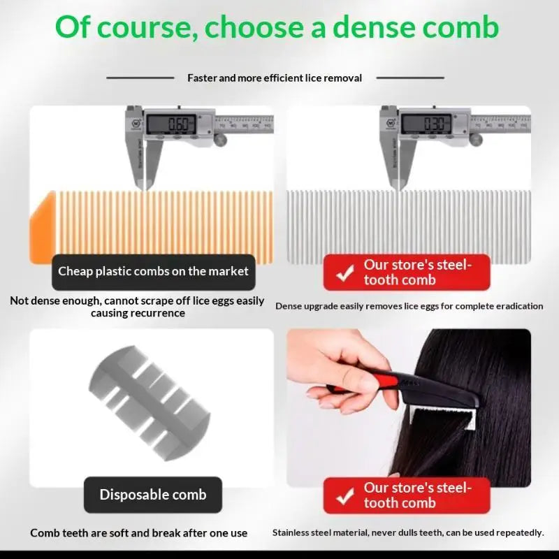 Pet Grooming Comb – Stainless Steel Fine Tooth Cat & Dog Brush Pet Grooming Comb Nixie