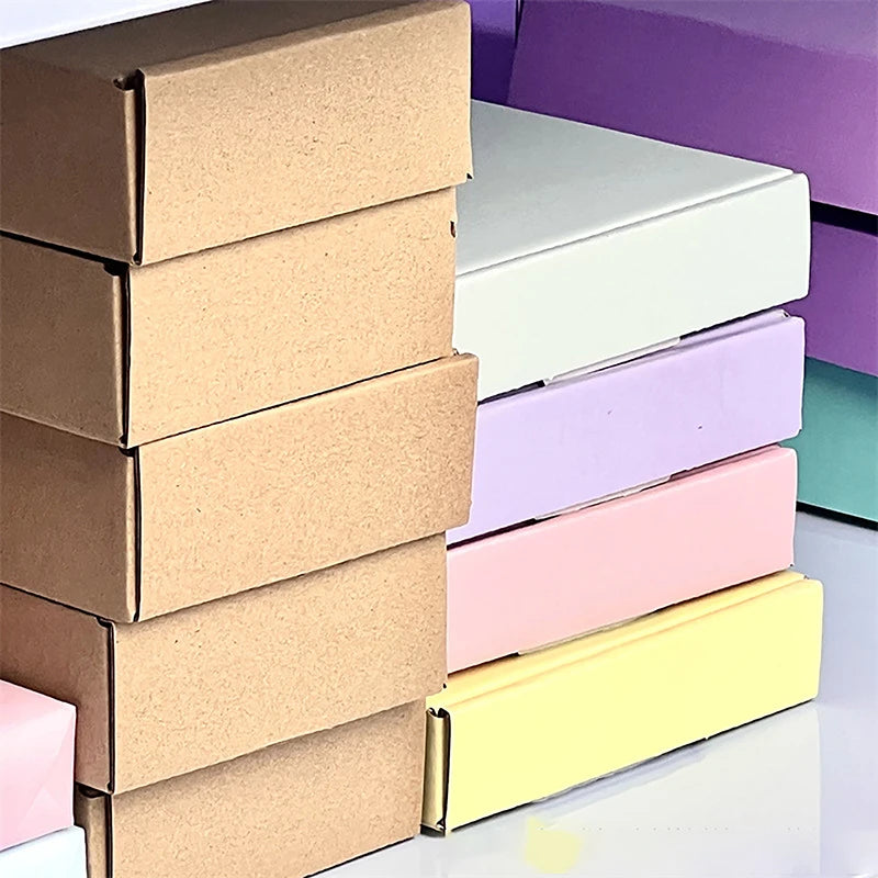 5-Pack Corrugated Cardboard Mailing Boxes for DIY Gift Packaging Corrugated Mailing Boxes Nixie