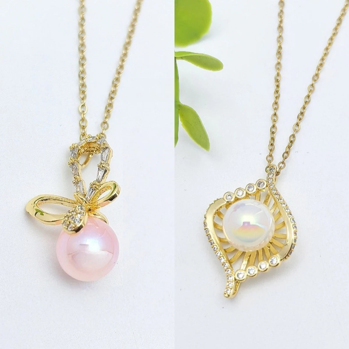 Women's Gold Butterfly Knot Clavicle Necklace | Zircon Pendant Pendant Necklace Nixie