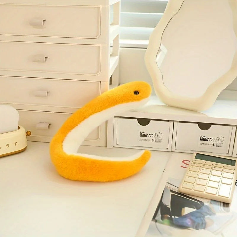 Year of the Snake Plush Keychain – Cute Green Snake Stuffed Toy