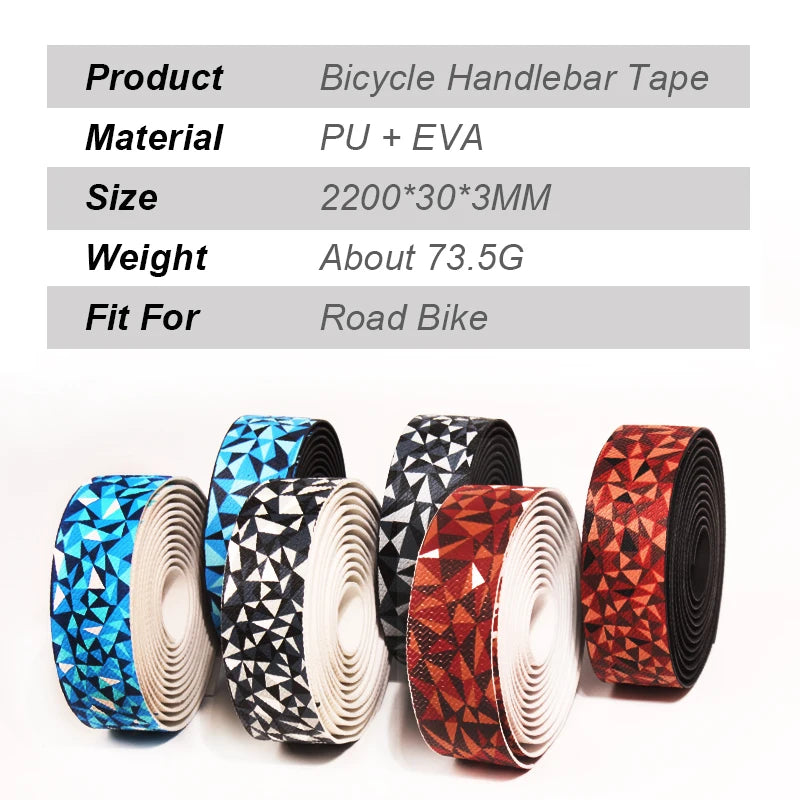 BUCKLOS EVA Road Bike Handlebar Tape – Anti-Slip Cycling Wrap Bike Handlebar Tape Nixie