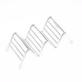 Stainless Steel Soap Rack 2/3 Grid Bathroom Countertop Organizer Soap Rack Nixie A2