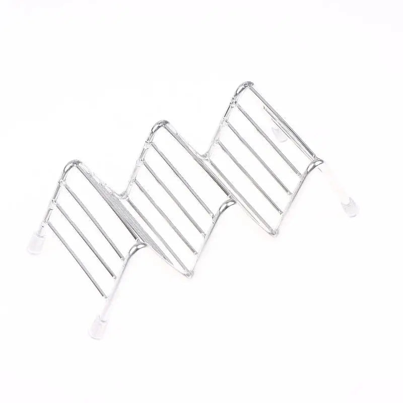 Stainless Steel Soap Rack 2/3 Grid Bathroom Countertop Organizer Soap Rack Nixie A2
