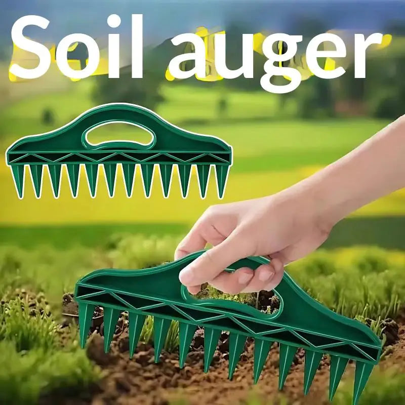 Manual Seed Spreader & Soil Dibbler – 12-Hole Garden Tool Garden Planting Tool Nixie