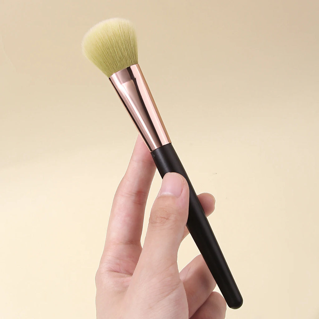 Soft Round Blush Brush – Loose Powder Contouring Makeup Tool Makeup Brush Nixie Default Title