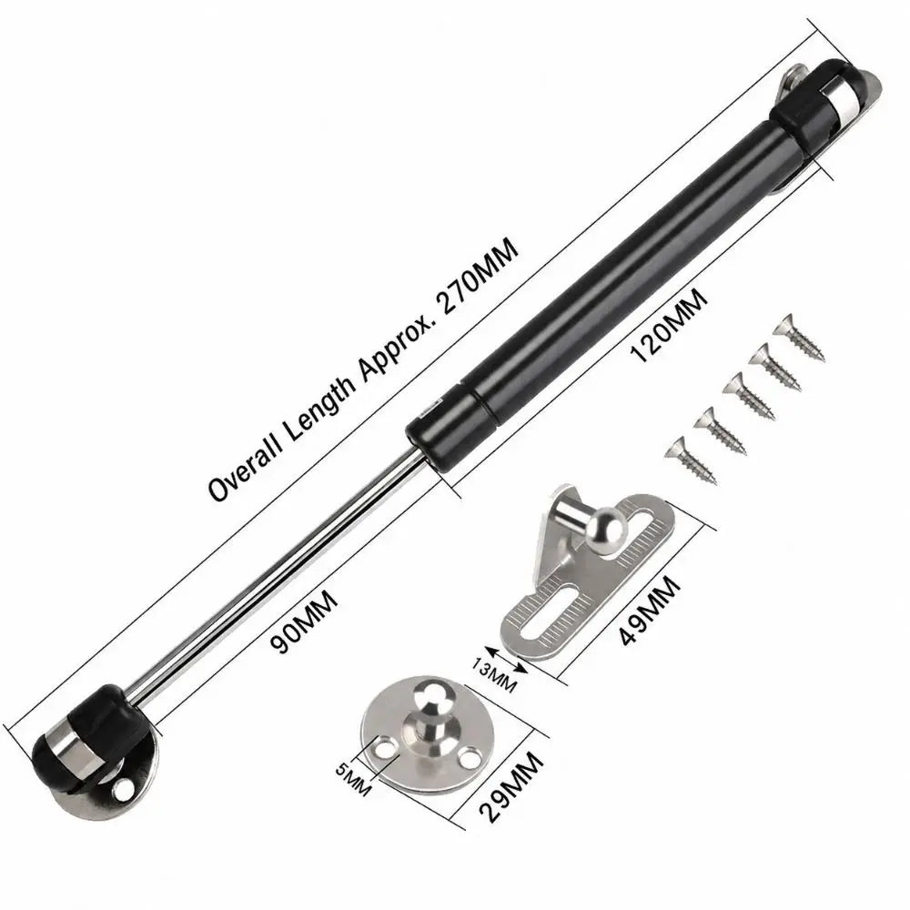 Gas Spring Lift Strut 27cm 20N–200N | Cabinet & Box Lid Support