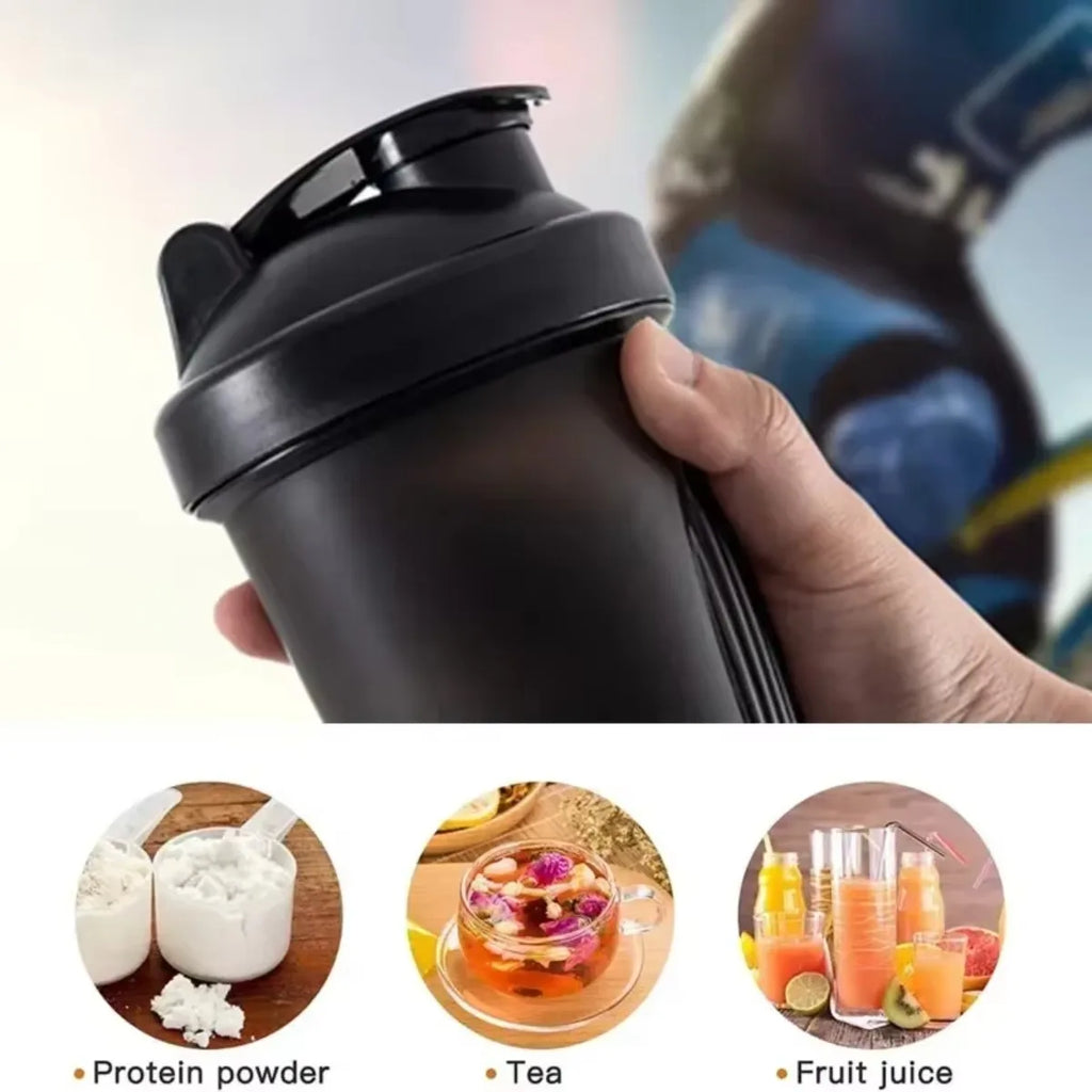 400ml Tritan Protein Shaker Cup with Metal Ball | 30oz Sport Protein Shaker Bottle Nixie