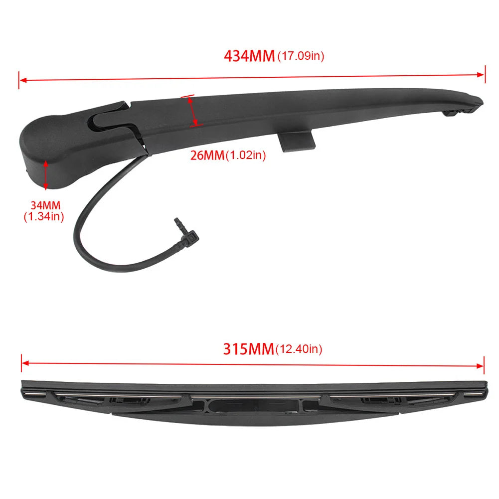 Rear Wiper Arm & Blade 15761497 – Escalade Tahoe Yukon Rear Wiper Arm Nixie