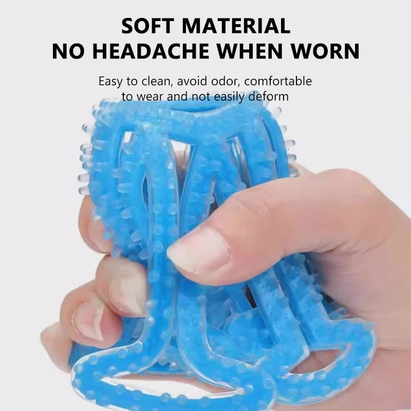 Motorcycle Helmet Inner Silicone Pad – Breathable Hair Protector Helmet Interior Pad Nixie