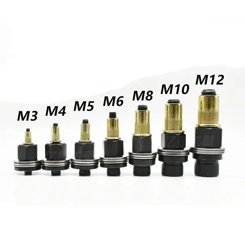 Manual Rivet Nut Tool Kit M3–M12 | 1–7 Piece Set Rivet Nut Tool Kit Nixie