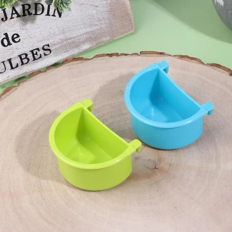 5-Pack Bird Feeding Dishes for Budgies, Parrots & Lovebirds