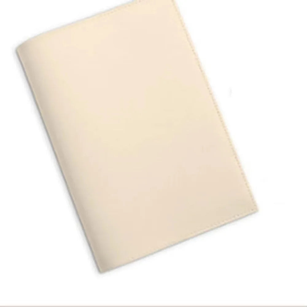 Korean PU Leather Notebook Cover – Replaceable Book Cover