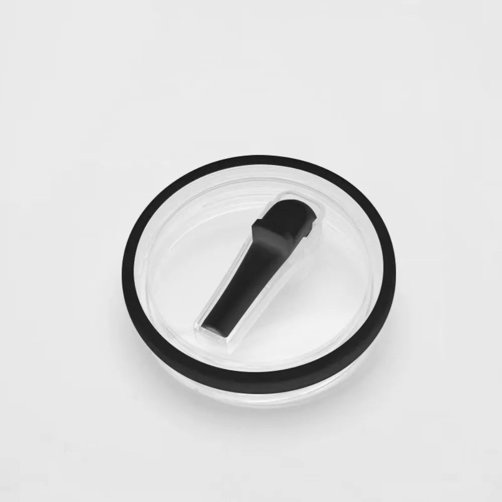 40oz Replacement Cup Lid with Folding Straw – Threaded Fit Tumbler Replacement Lid Nixie