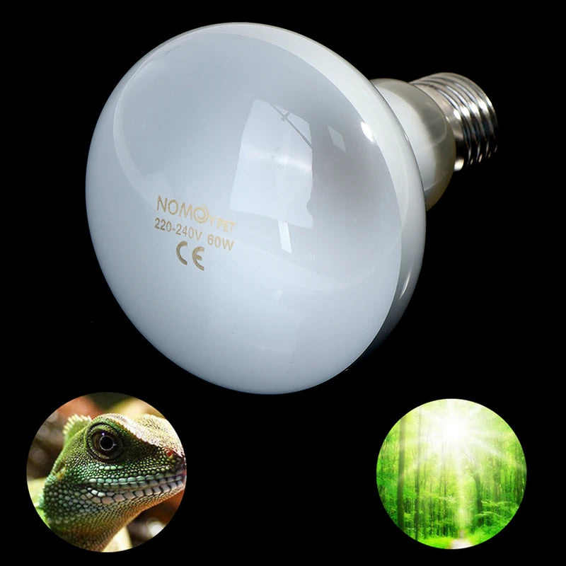 UVA+UVB Reptile Basking Lamp Bulb – Turtles, Lizards & More Reptile UV Lamp Bulb Nixie