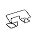 Metal Business Card Holder Desktop Stand | Holds 50 Cards Business Card Holder Nixie black