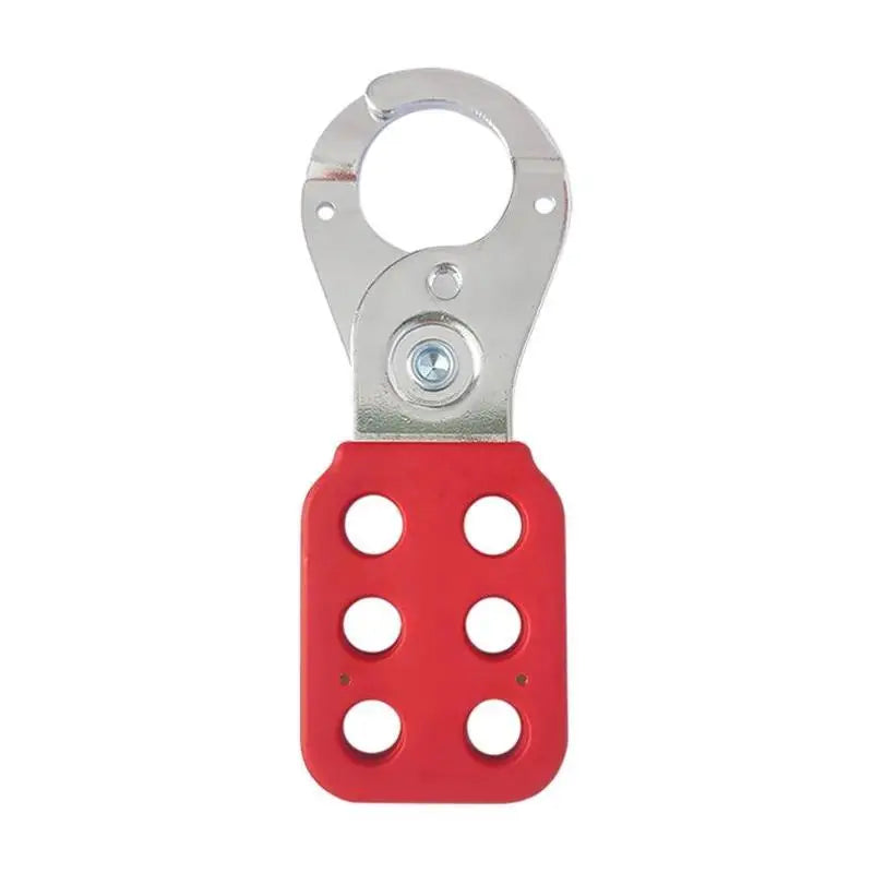 6-Hole Safety Lockout Hasp Metal Clamp 25mm Jaw LOTO Safety Lockout Hasp Nixie