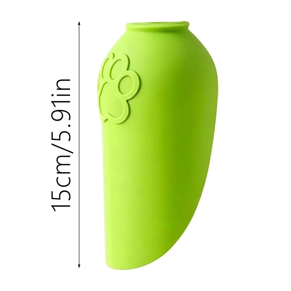 Portable Dog Water Bottle Adapter – Foldable Silicone Pet Bowl Pet Water Dispenser Nixie