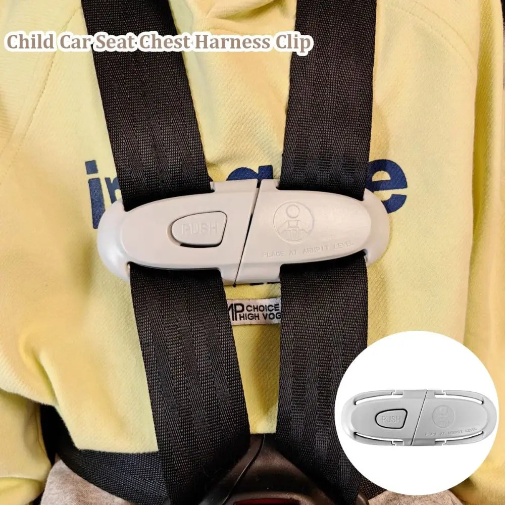 Child Car Seat Chest Harness Clip – Adjustable Safety Belt Car Seat Accessory Nixie