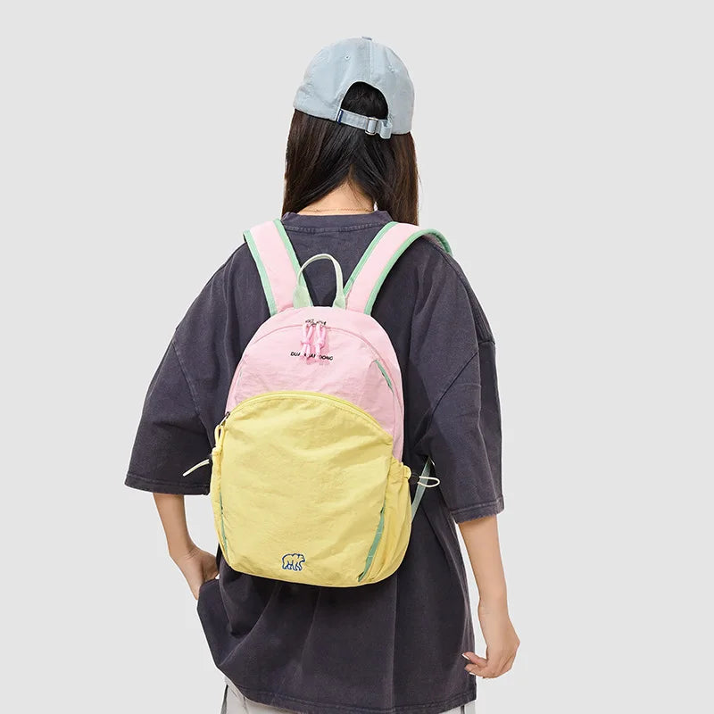Nixie Two-Tone Waterproof Women's Backpack for School Women's Backpack Nixie