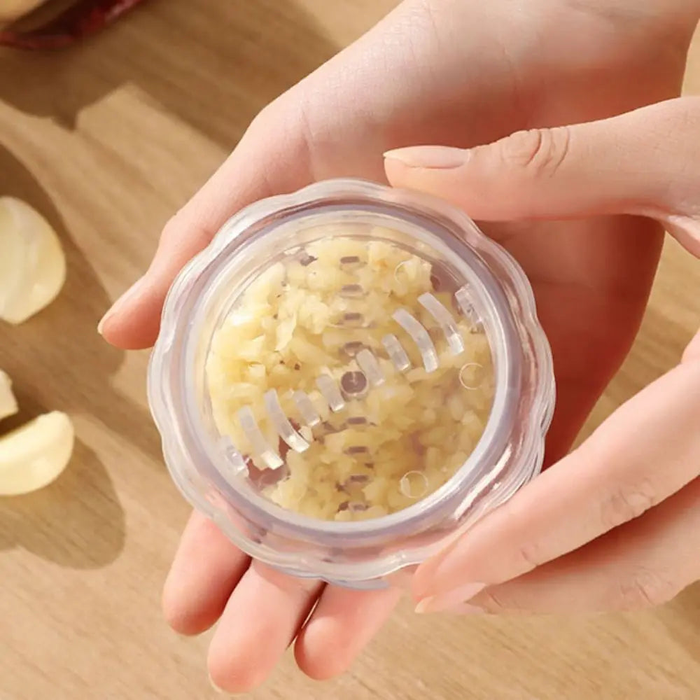 Transparent Garlic Press & Ginger Grater – Manual Kitchen Tool Garlic Press Grater Nixie