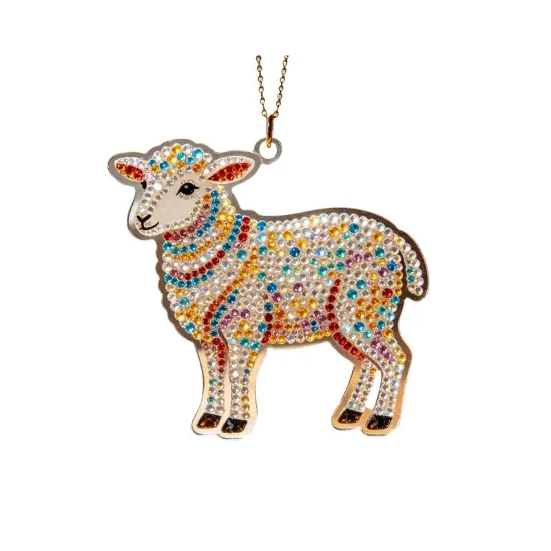 Acrylic Chinese Zodiac Goat Hanging Ornament | Lunar New Year Hanging Ornament Nixie