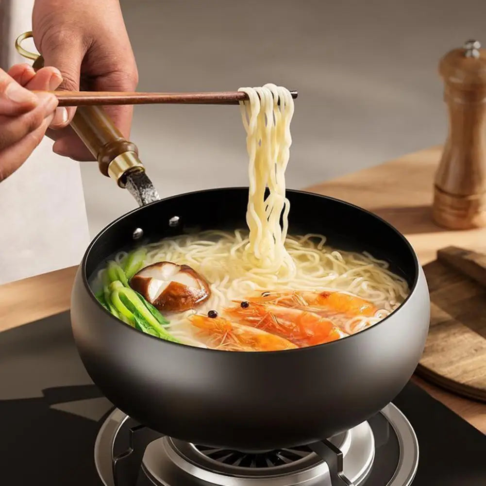 Cast Iron Wok with Lid & Spatula 24/28cm – Induction Ready