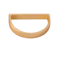 12-Pack Matte Gold Stainless Steel Napkin Rings | D-Shape Napkin Rings Nixie one