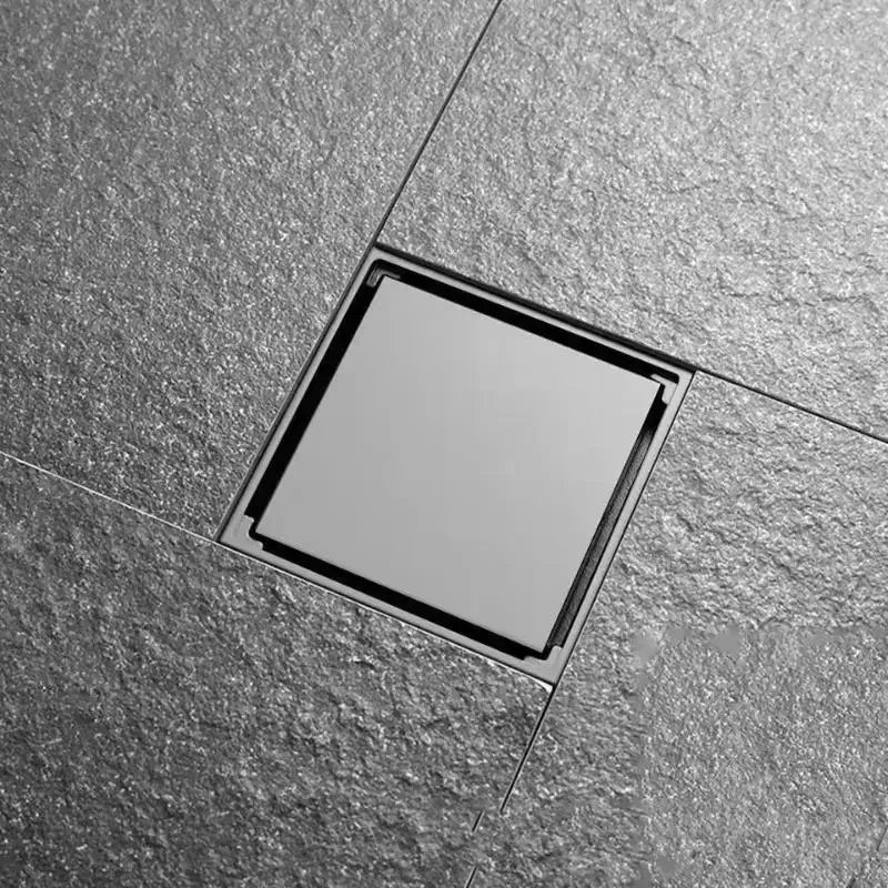 Stainless Steel 304 Invisible Shower Floor Drain 100x100mm Shower Floor Drain Nixie