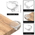 Baby Corner Guards – Transparent PVC Edge Protectors 24/48/100 Pcs Baby Corner Guards Nixie 48Pcs Style 2