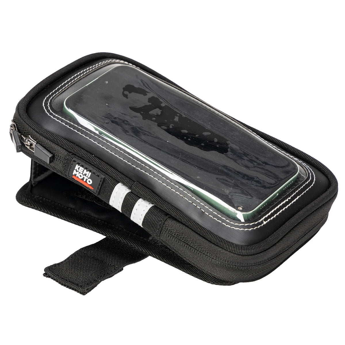 Motorcycle Magnetic Tank Phone Bag – Up to 6.9" | KEMITOUR Motorcycle Tank Bag Nixie Black